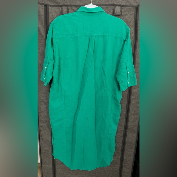 Women's 3/4 Sleeve Midi Shirtdress - Universal Thread - Picture 4 of 4